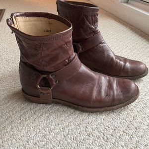 Frye harness boot